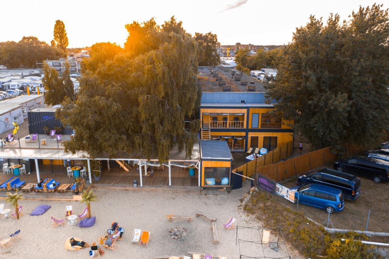 Camping Molo Surf Spot Jastarnia Buitenkant foto