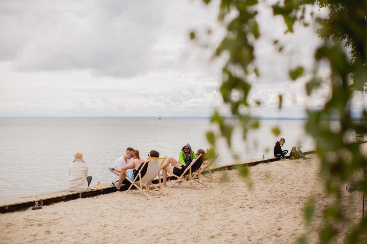 Camping Molo Surf Spot Jastarnia Buitenkant foto
