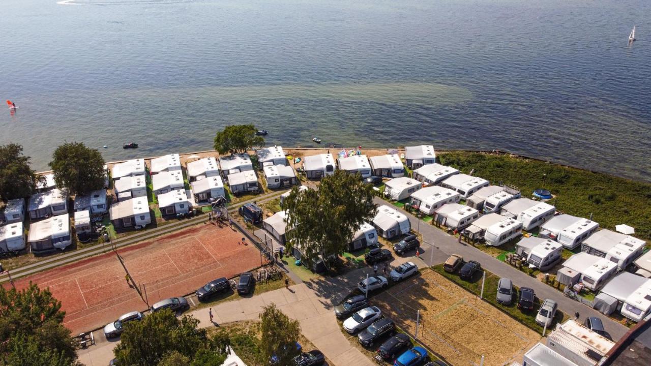 Camping Molo Surf Spot Jastarnia Buitenkant foto