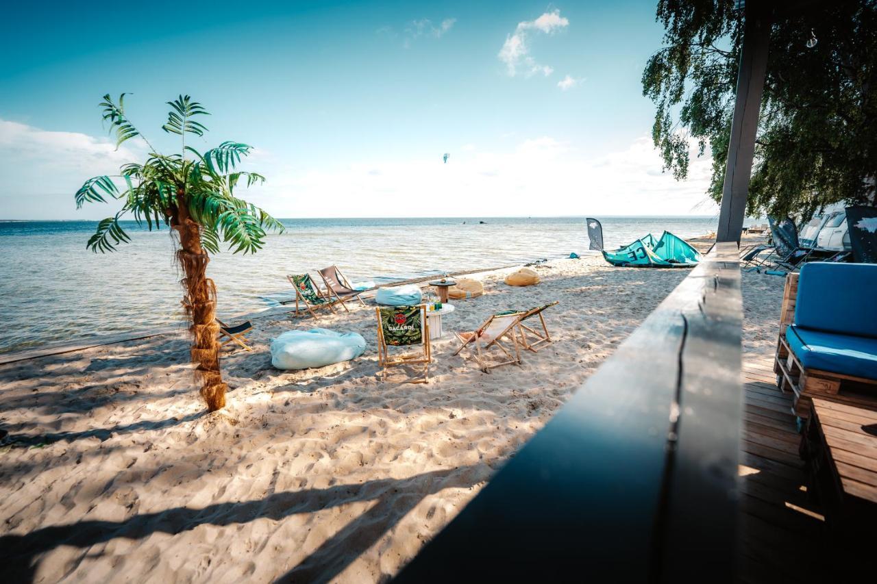 Camping Molo Surf Spot Jastarnia Buitenkant foto
